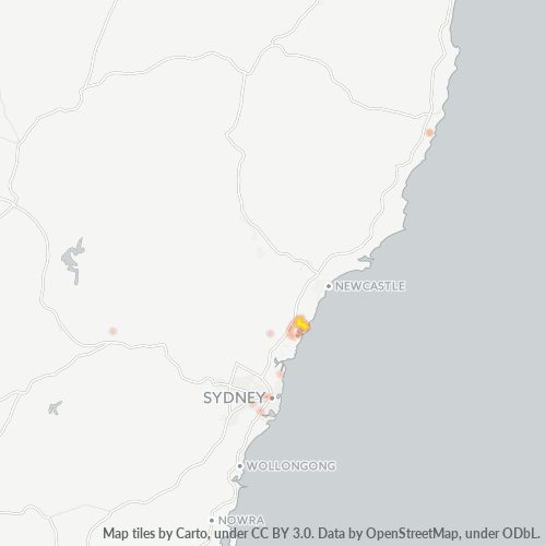 Dami ng Negosyo sa Postal Code 2263 - Toukley, New South Wales