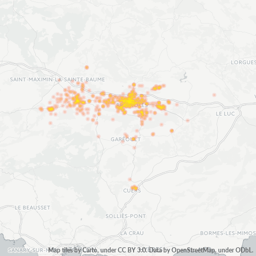 Dami ng Negosyo sa Postal Code 83170 - La Celle, Provence-Alpes-Côte d'Azur