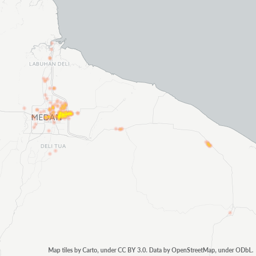 Dami ng Negosyo sa Postal Code 20224 - Medan, Sumatera Utara