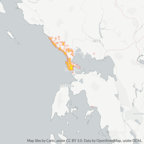 Dami ng Negosyo sa Postal Code 481 00 - Préveza, Epirus