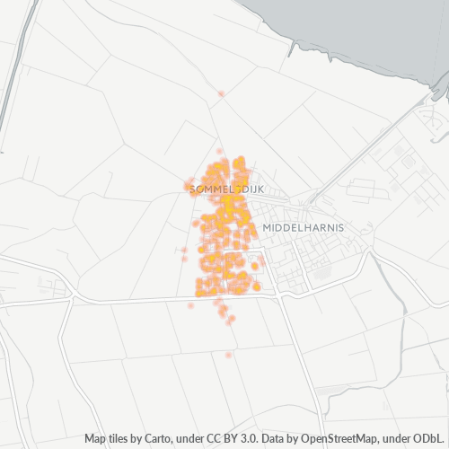 Dami ng Negosyo sa Postal Code 3245 - Sommelsdijk, Provincie Zuid-Holland
