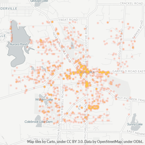 Mkusanyiko wa Biashara katika Posta 44202 - Aurora, Ohio