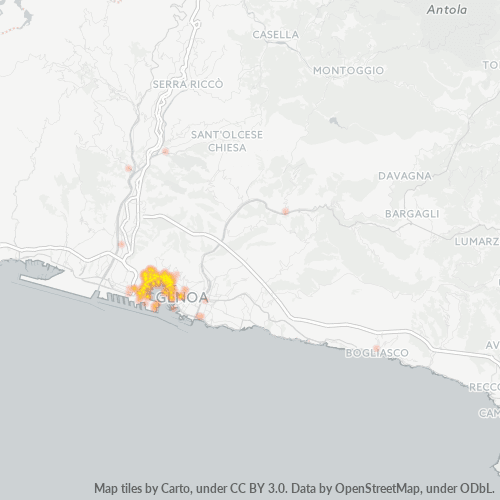 Dami ng Negosyo sa Postal Code 16126 - Genoa, Liguria