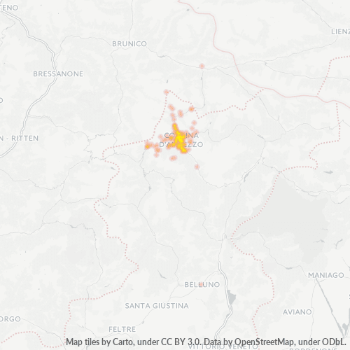 Dami ng Negosyo sa Postal Code 32043 - Pocol, Veneto