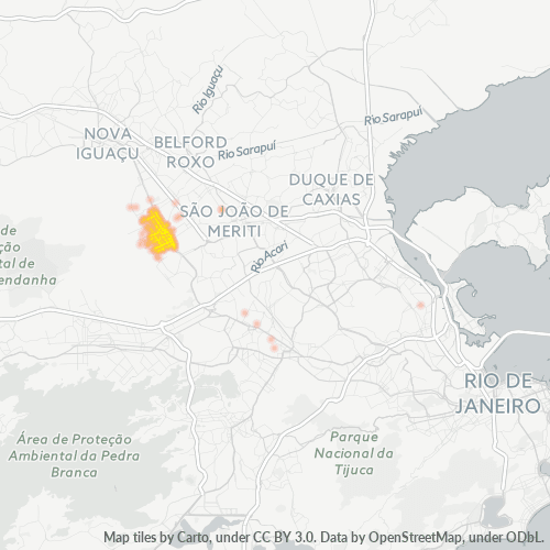 Dami ng Negosyo sa Postal Code 26510-000 - Nilópolis, Rio de Janeiro