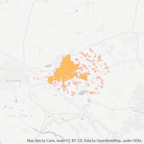Bedrijfsconcentratie in Postcode 6942 - Didam, Gelderland