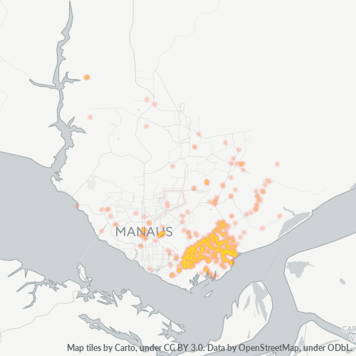 Dami ng Negosyo sa Postal Code 69075-000 - Manaus, Amazonas