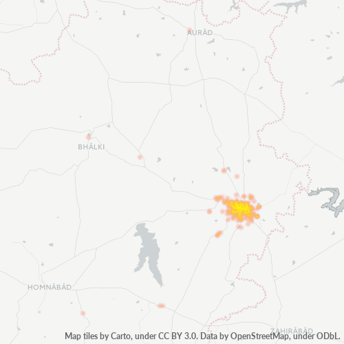 Dami ng Negosyo sa Postal Code 585401 - Bīdar, State of Karnātaka