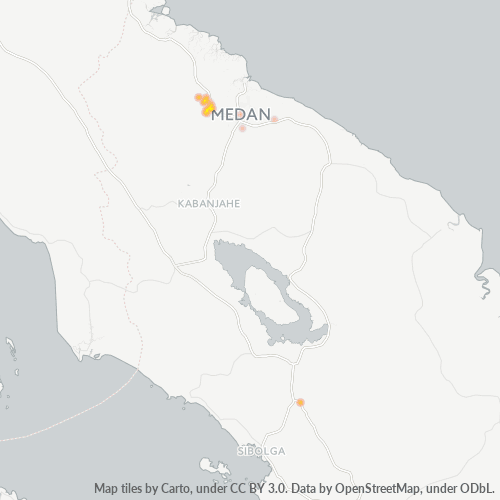 Dami ng Negosyo sa Postal Code 20742 - Binjai, Sumatera Utara