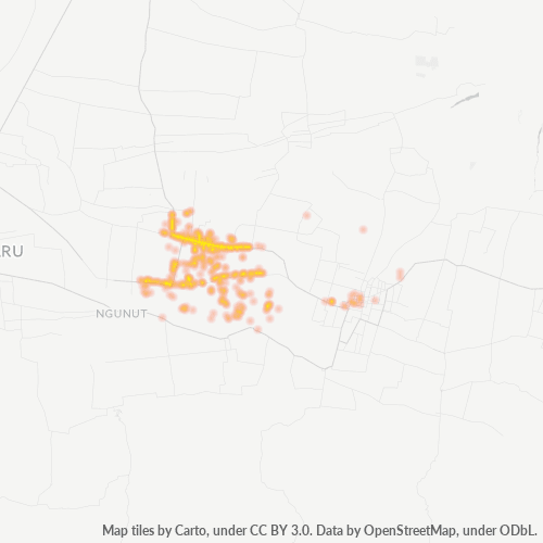Dami ng Negosyo sa Postal Code 66152 - Blitar, Silangang Java
