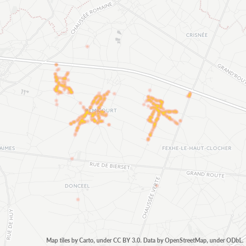 Bedrijfsconcentratie in Postcode 4350 - België