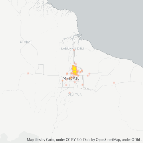 Dami ng Negosyo sa Postal Code 20237 - Medan, Sumatera Utara