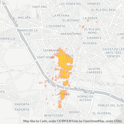 Dami ng Negosyo sa Postal Code 46017 - València (lungsod)