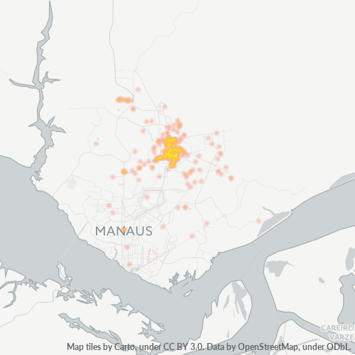 Dami ng Negosyo sa Postal Code 69095-000 - Manaus, Amazonas