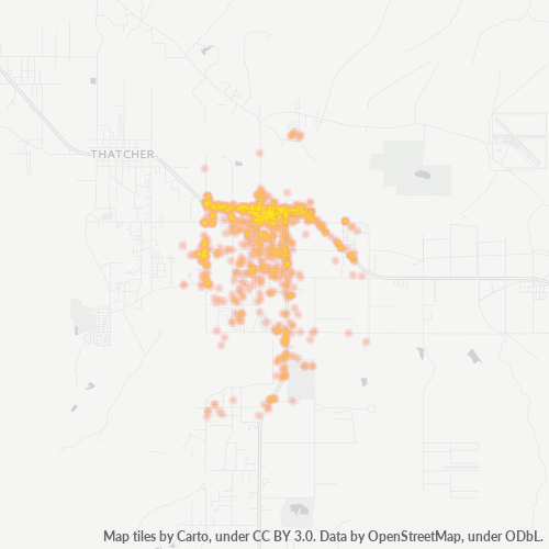 Mkusanyiko wa Biashara katika Posta 85546 - Safford, Arizona