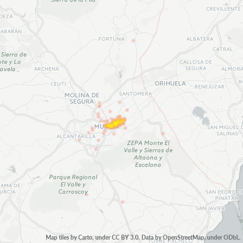 Dami ng Negosyo sa Postal Code 30006 - Murcia, Rehiyon ng Murcia