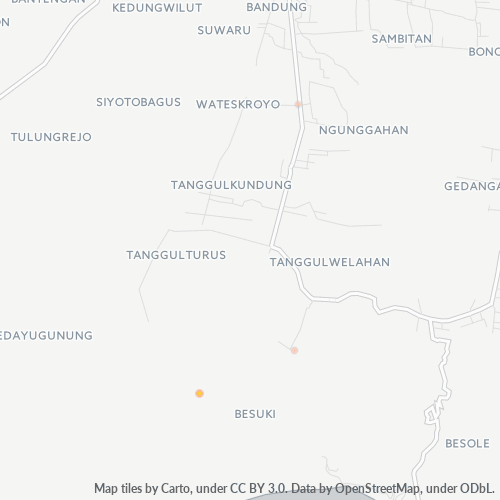 Dami ng Negosyo sa Postal Code 68356 - Besuki, Silangang Java