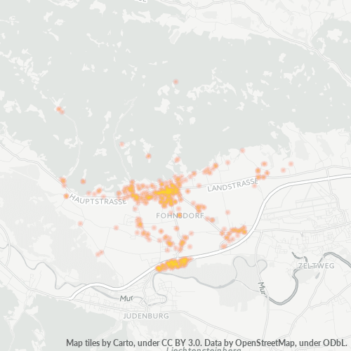 Dami ng Negosyo sa Postal Code 8753 - Fohnsdorf, Styria