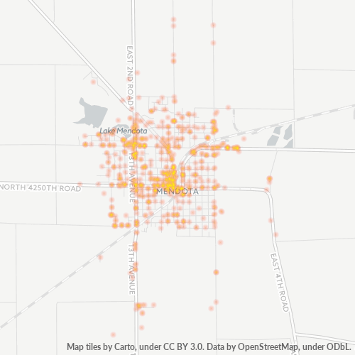 Mkusanyiko wa Biashara katika Posta 61342 - Illinois