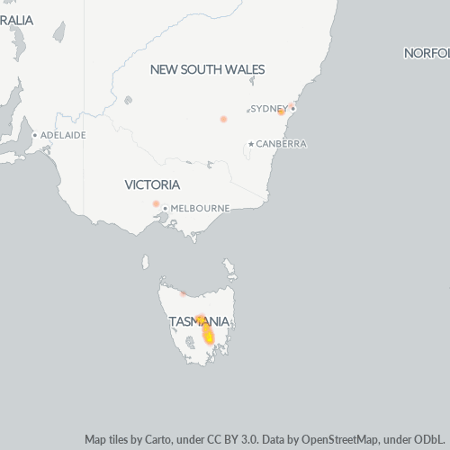 Dami ng Negosyo sa Postal Code 7030 - Kempton, Tasmania