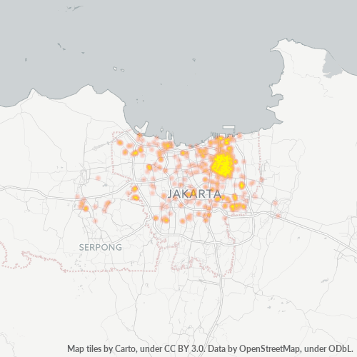 Dami ng Negosyo sa Postal Code 14240 - Jakarta