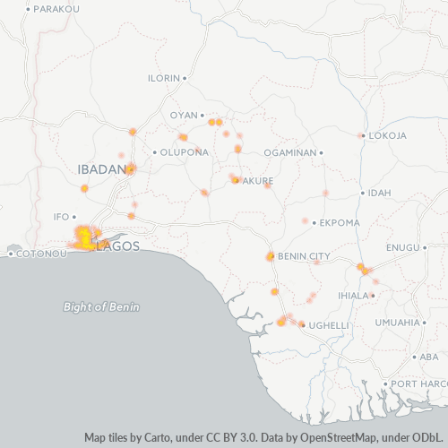Dami ng Negosyo sa Postal Code 234101 - Lagos State