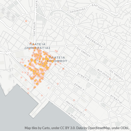 Dami ng Negosyo sa Postal Code 546 26 - Tesalonica, Central Macedonia