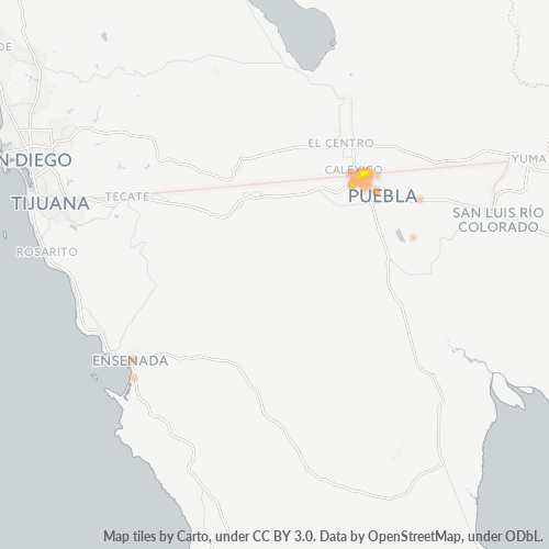 Dami ng Negosyo sa Postal Code 21200 - Mehiko