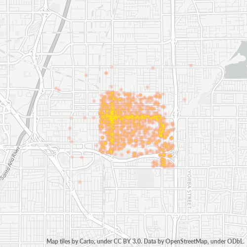 Bedriftskonsentrasjon i Postnummer 92866 - Orange, California