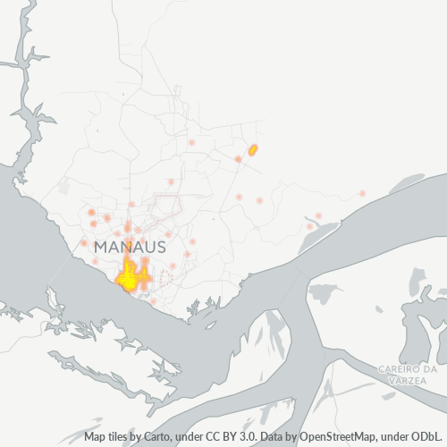 Dami ng Negosyo sa Postal Code 69010-000 - Manaus, Amazonas