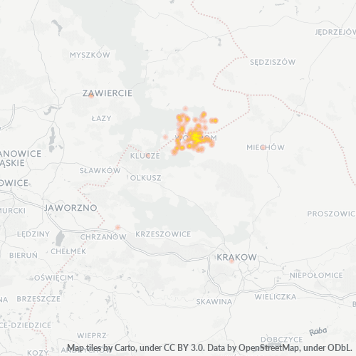 Dami ng Negosyo sa Postal Code 32-340 - Województwo Małopolskie