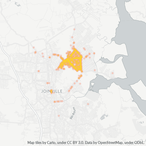 Dami ng Negosyo sa Postal Code 89227-000 - Joinville, Santa Catarina
