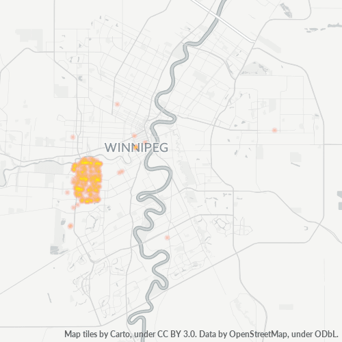 Dami ng Negosyo sa Postal Code R3N - Winnipeg, Manitoba