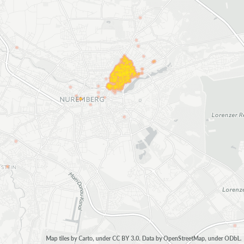 Konsentrasi Perniagaan di Poskod 90489 - Nuremberg, Bavaria
