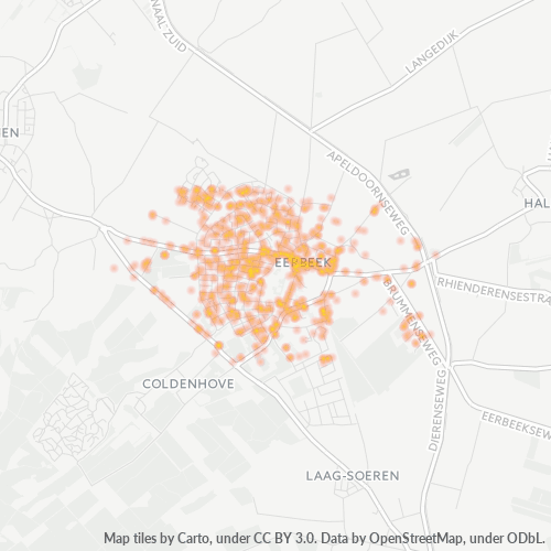 Dami ng Negosyo sa Postal Code 6961 - Eerbeek, Provincie Gelderland