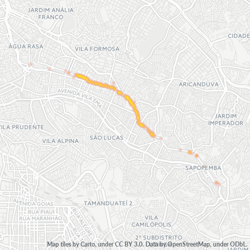 Dami ng Negosyo sa Postal Code 03374-000 - São Paulo