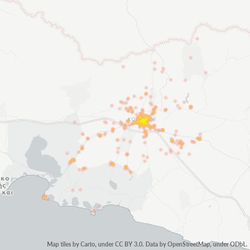 Dami ng Negosyo sa Postal Code 691 00 - Komotiní, East Macedonia and Thrace