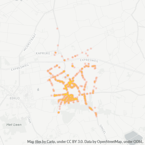 Bedrijfsconcentratie in Postcode 9971 - Lembeke, Vlaanderen