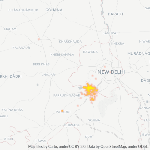 Dami ng Negosyo sa Postal Code 122017 - Gurgaon, State of Haryāna