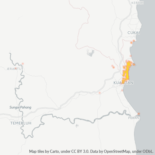 Dami ng Negosyo sa Postal Code 26100 - Pahang