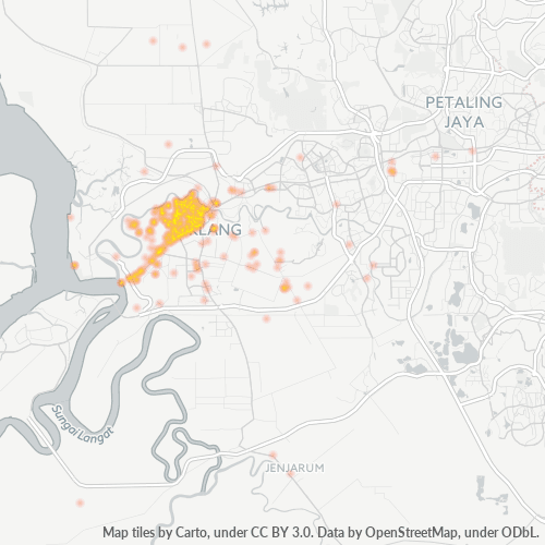 Dami ng Negosyo sa Postal Code 41100 - Klang, Selangor