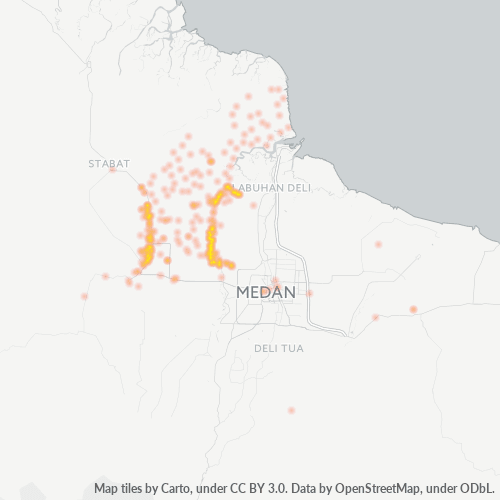 Dami ng Negosyo sa Postal Code 20374 - Medan, Sumatera Utara