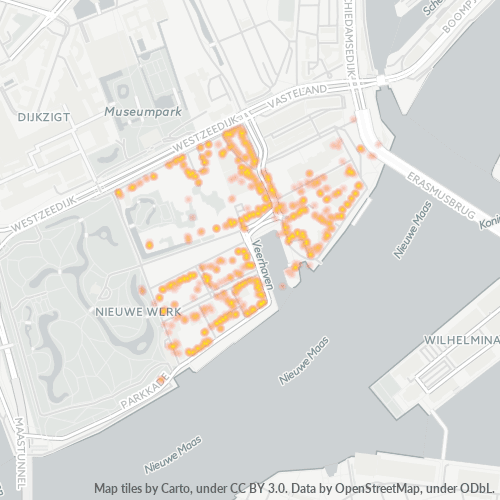 Dami ng Negosyo sa Postal Code 3016 - Rotterdam, Provincie Zuid-Holland