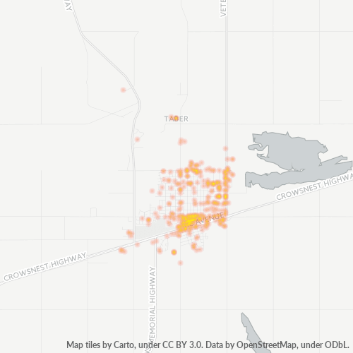 Mkusanyiko wa Biashara katika Posta T1G - Taber, Alberta