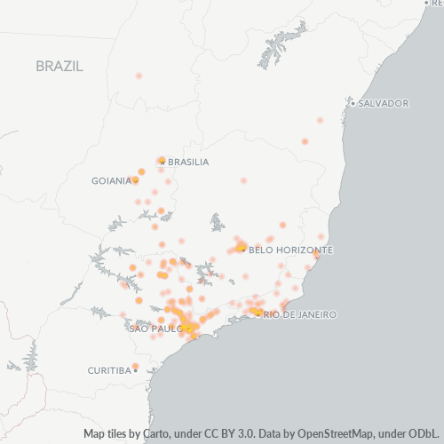 Dami ng Negosyo sa Postal Code 63122-000 - Crato, Ceará