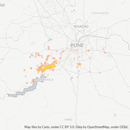 Dami ng Negosyo sa Postal Code 411023 - Pune, Maharashtra