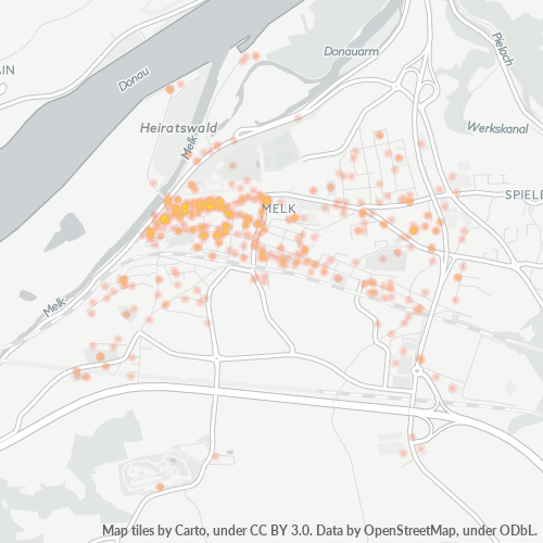 Dami ng Negosyo sa Postal Code 3390 - Melk, Mababang Austria