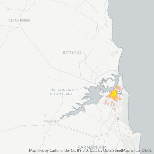 Dami ng Negosyo sa Postal Code 59030-000 - Natal, Rio Grande do Norte