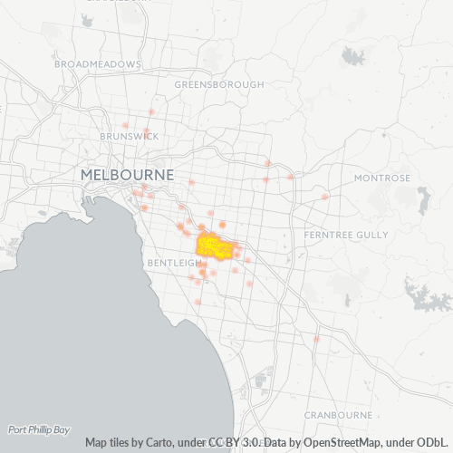 Dami ng Negosyo sa Postal Code 3166 - Oakleigh, Victoria