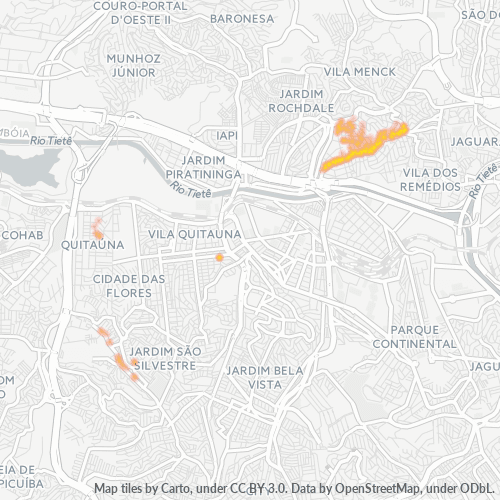 Dami ng Negosyo sa Postal Code 06283-000 - Osasco, São Paulo